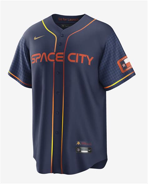 nike men's houston astros city connect replica jersey|houston astros jersey.